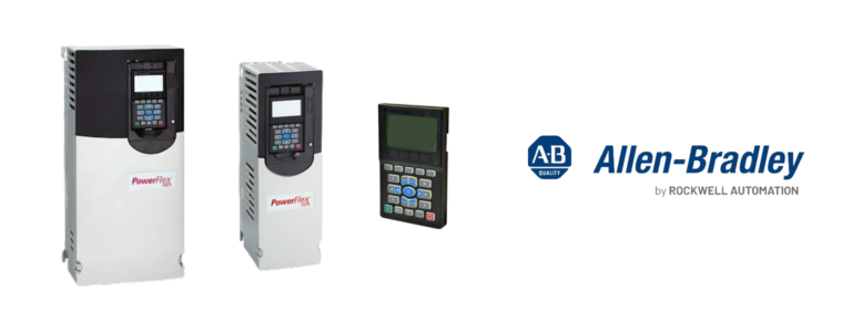 Variadores Powerflex allenbradley, accesorios y logotipos.