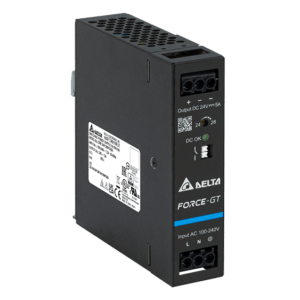 Fuente de alimentación color negro DRF-24V120W1GBA de la marca delta electronics