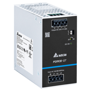 Fuente de alimentación con carcasa metalica DRF-24V480W3GBA de la marca delta electronics